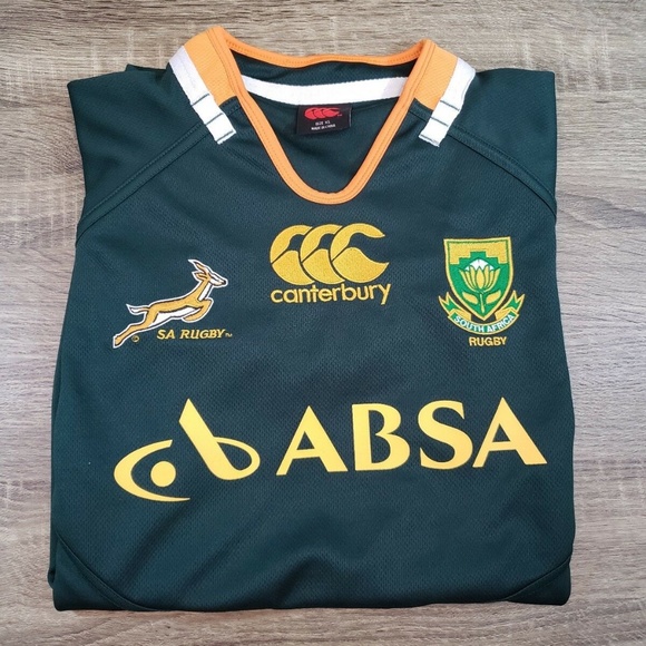 canterbury south africa rugby shirt